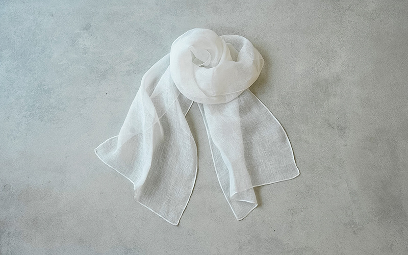 Indian Linen Scarf 01