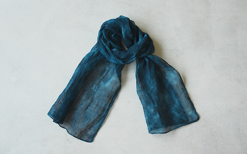 Indian Linen Scarf 02